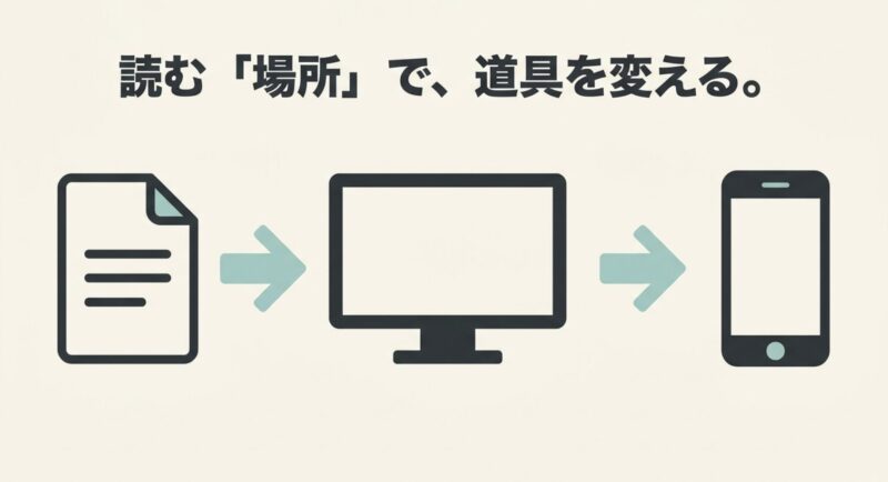 FMVでのQRコード読み取り方法を解説するタイトルイメージ